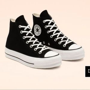High top platform converse